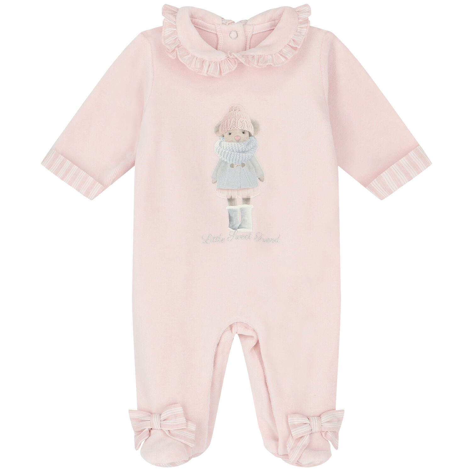 Baby Girls Pink Mouse Babygrow Gift Set, 1, hi-res
